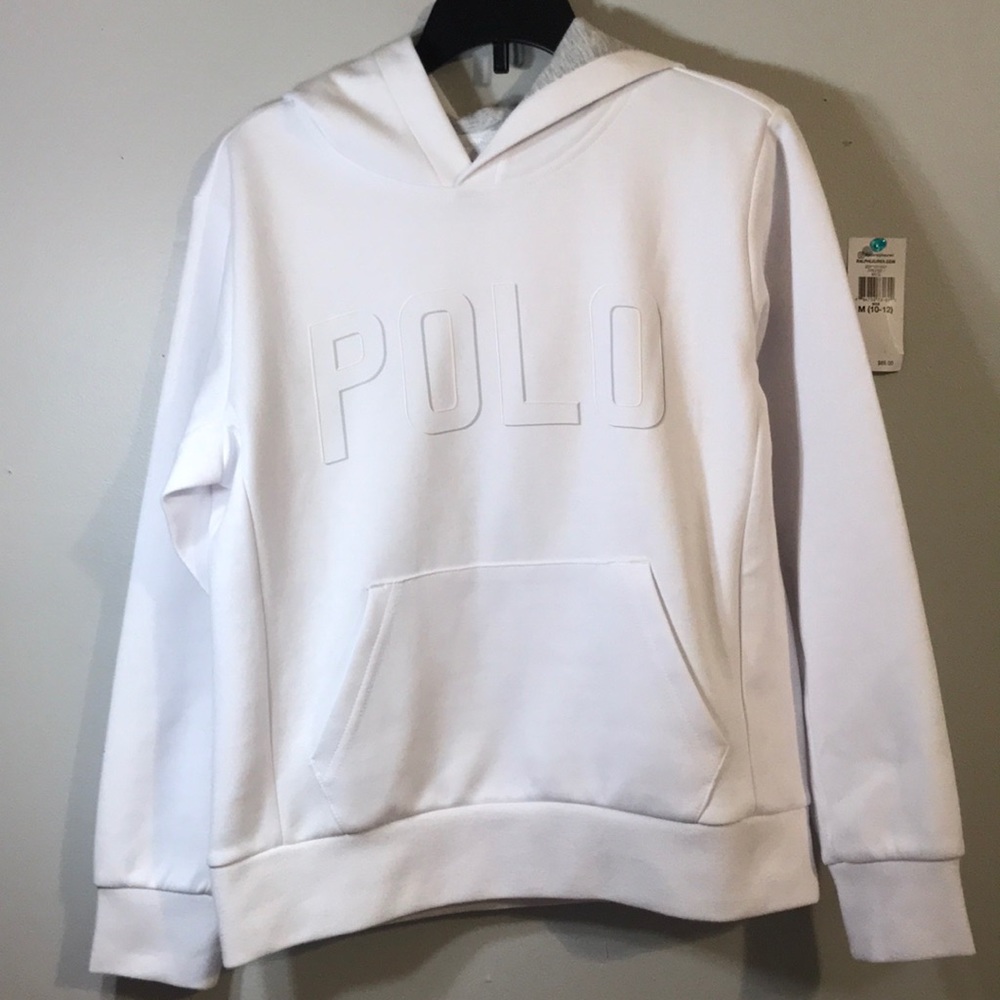 Perfectly brand new white  Ralph Lauren hoodie.